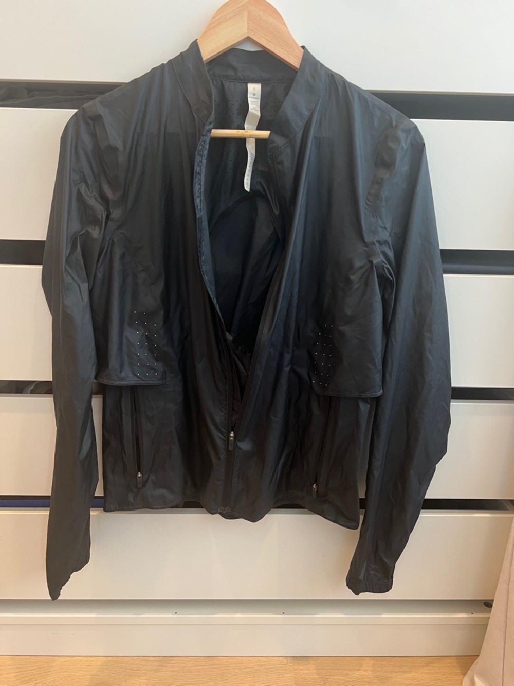 lululemon athletica Black Lightweight Bomber Jacket